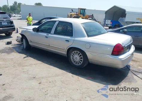 2008 Mercury Grand Marquis Ls from USA, damaged, VIN 2MEFM75V38X661495